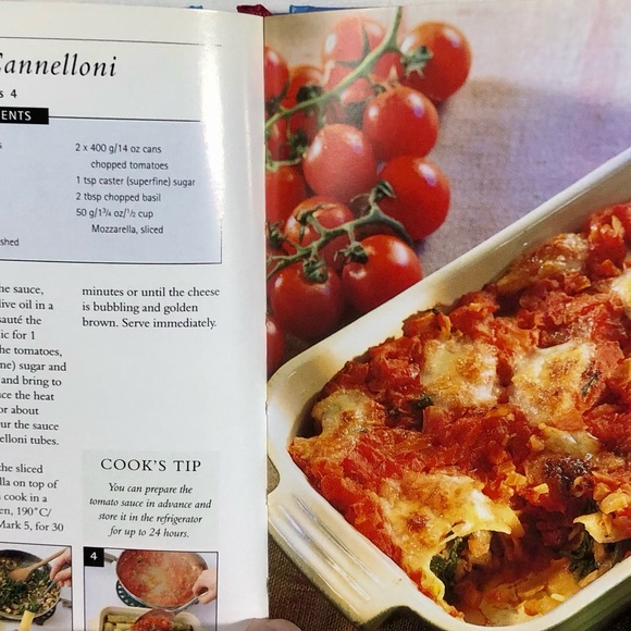 Cookshelf Vegetarian Hardcover Jenny Stacey Y2K Over 100 Recipes Apartment Size - Picture 5 of 6